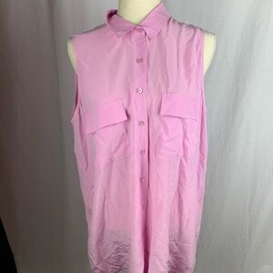 Equipment pink blouse